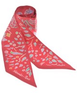 HERMES（エルメス）バンダナ・スカーフ 赤 サイズ:- レディース/2200611637543