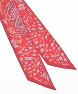 HERMES（エルメス）バンダナ・スカーフ 赤 サイズ:- レディース/2200611637543