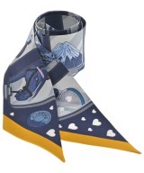 HERMES（エルメス）バンダナ・スカーフ 紺 サイズ:- レディース/2200611637550
