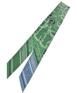 HERMES（エルメス）バンダナ・スカーフ 緑 サイズ:- レディース/2200611637567