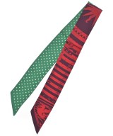 HERMES（エルメス）バンダナ・スカーフ 赤 サイズ:- レディース/2200611637574