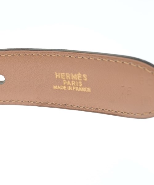 HERMES（エルメス）ベルト ベージュ サイズ:75 レディース/2200619368036