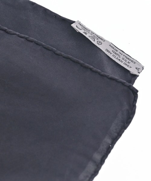 HERMES（エルメス）バンダナ・スカーフ 黒 サイズ:90 レディース/2200619690052