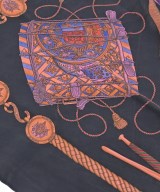 HERMES（エルメス）バンダナ・スカーフ 黒 サイズ:90 レディース/2200619690052