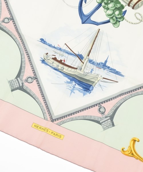 HERMES（エルメス）バンダナ・スカーフ ピンク サイズ:- レディース/2200619974923