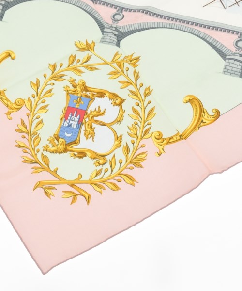 HERMES（エルメス）バンダナ・スカーフ ピンク サイズ:- レディース/2200619974923