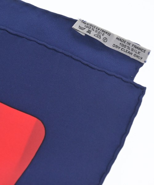 HERMES（エルメス）バンダナ・スカーフ 紺 サイズ:- レディース/2200619974954