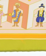 HERMES（エルメス）バンダナ・スカーフ 緑 サイズ:- レディース/2200619974978