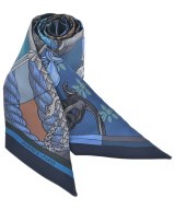 HERMES（エルメス）バンダナ・スカーフ 青 サイズ:- レディース/2200619362119