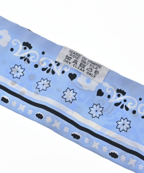 HERMES（エルメス）バンダナ・スカーフ 青 サイズ:- レディース/2200619362126