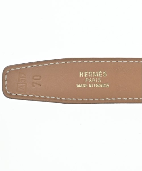 HERMES（エルメス）ベルト ベージュ サイズ:70 レディース/2200619362133