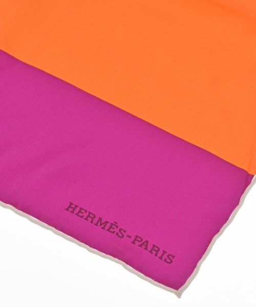 HERMES（エルメス）バンダナ・スカーフ オレンジ サイズ:70 レディース/2200620596107