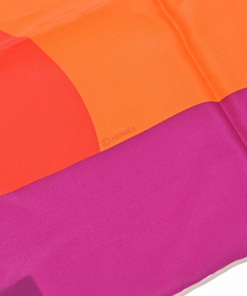 HERMES（エルメス）バンダナ・スカーフ オレンジ サイズ:70 レディース/2200620596107