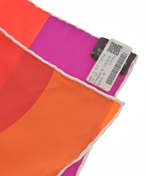 HERMES（エルメス）バンダナ・スカーフ オレンジ サイズ:70 レディース/2200620596107