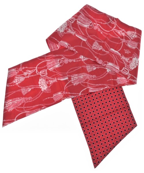 HERMES（エルメス）バンダナ・スカーフ 赤 サイズ:- レディース/2200620596114