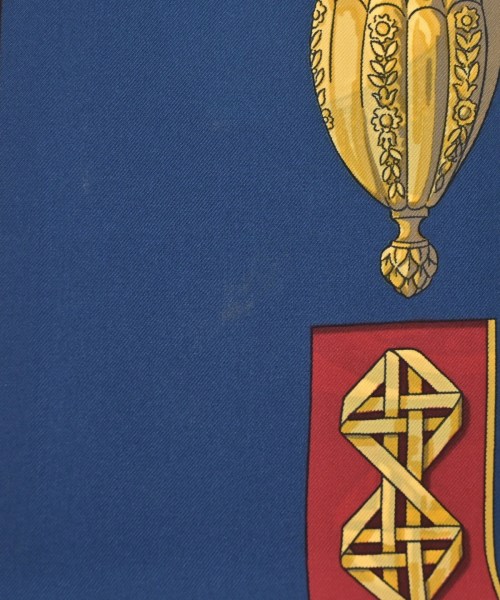 HERMES（エルメス）バンダナ・スカーフ 青 サイズ:90 レディース/2200620824057