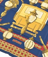 HERMES（エルメス）バンダナ・スカーフ 青 サイズ:90 レディース/2200620824057