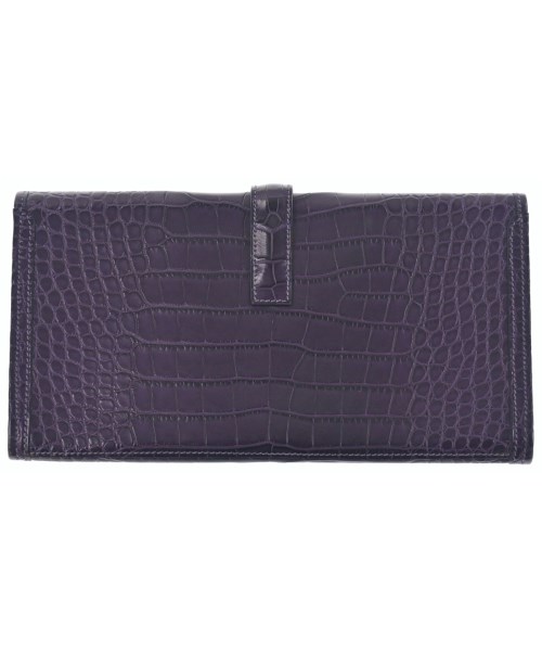 HERMES（エルメス）クラッチバッグ 紫 サイズ:29 レディース/2200600568018