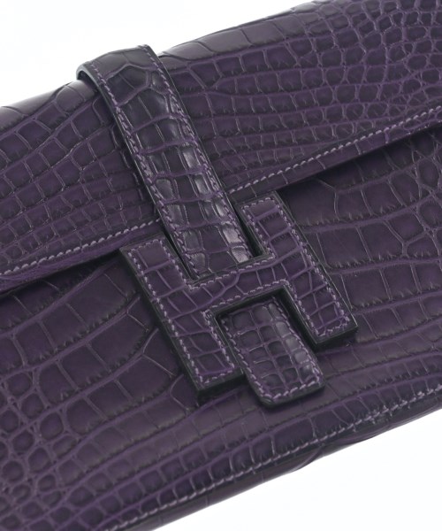 HERMES（エルメス）クラッチバッグ 紫 サイズ:29 レディース/2200600568018