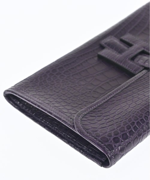 HERMES（エルメス）クラッチバッグ 紫 サイズ:29 レディース/2200600568018