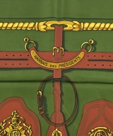 HERMES（エルメス）バンダナ・スカーフ 緑 サイズ:90 レディース/2200601733026