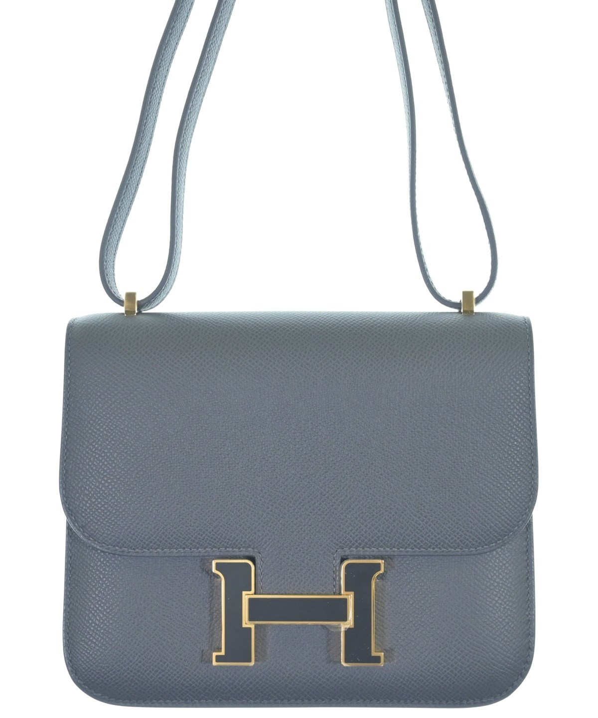 HERMES（エルメス）ショルダーバッグ グレー サイズ:18