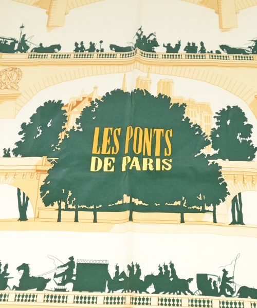 HERMES（エルメス）バンダナ・スカーフ 白 サイズ:- レディース/2200603590795