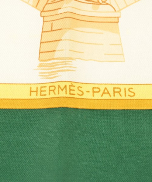 HERMES（エルメス）バンダナ・スカーフ 白 サイズ:- レディース/2200603590795