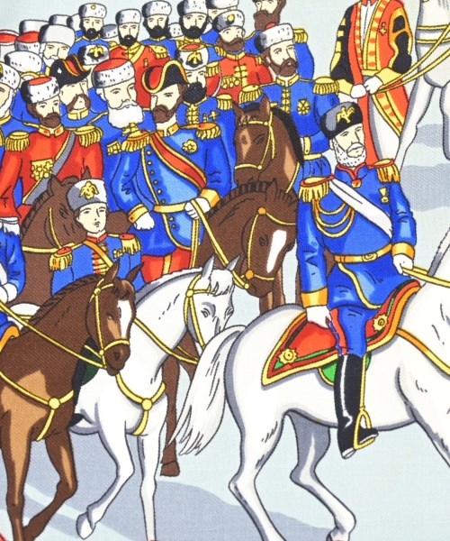 HERMES（エルメス）バンダナ・スカーフ グレー サイズ:- レディース/2200603591020