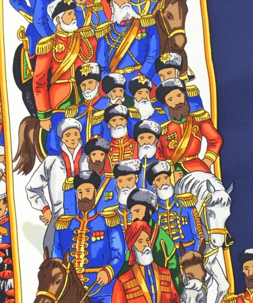 HERMES（エルメス）バンダナ・スカーフ グレー サイズ:- レディース/2200603591020