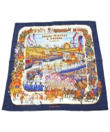 HERMES（エルメス）バンダナ・スカーフ グレー サイズ:- レディース/2200603591020