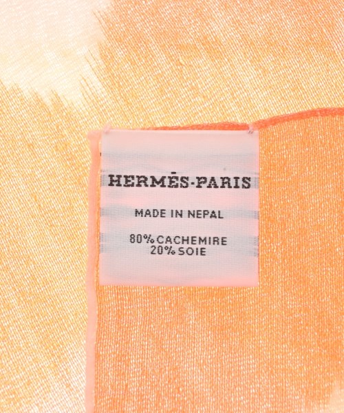 HERMES（エルメス）バンダナ・スカーフ オレンジ サイズ:- レディース/2200603569210