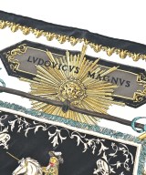 HERMES（エルメス）バンダナ・スカーフ 黒 サイズ:45 レディース/2200604780034