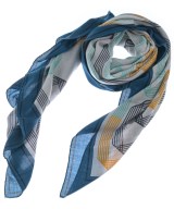 HERMES（エルメス）バンダナ・スカーフ グレー サイズ:140 レディース/2200605503083