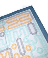 HERMES（エルメス）バンダナ・スカーフ グレー サイズ:140 レディース/2200605503083