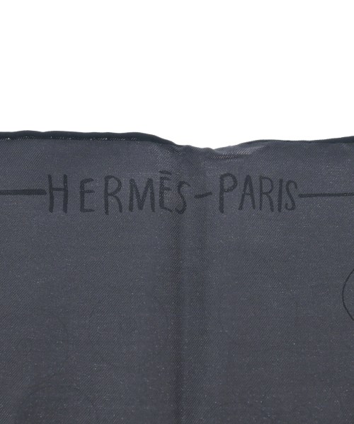 HERMES（エルメス）バンダナ・スカーフ グレー サイズ:70 レディース/2200605513044