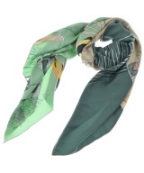 HERMES（エルメス）バンダナ・スカーフ 緑 サイズ:140 レディース/2200605513068