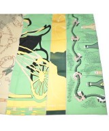 HERMES（エルメス）バンダナ・スカーフ 緑 サイズ:140 レディース/2200605513068