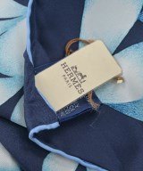 HERMES（エルメス）バンダナ・スカーフ 紺 サイズ:140 レディース/2200605513075