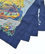 HERMES（エルメス）バンダナ・スカーフ 青 サイズ:90 レディース/2200603694400