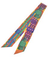 HERMES（エルメス）バンダナ・スカーフ オレンジ サイズ:- レディース/2200606105224