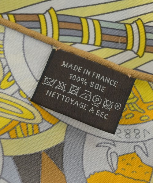 HERMES（エルメス）バンダナ・スカーフ グレー サイズ:- レディース/2200606425018