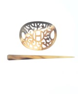 HERMES（エルメス）ヘアアクセサリー 茶 サイズ:- レディース/2200606917056