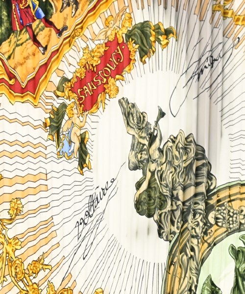 HERMES（エルメス）バンダナ・スカーフ 緑 サイズ:- レディース/2200607861150