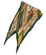 HERMES（エルメス）バンダナ・スカーフ 緑 サイズ:- レディース/2200607861150