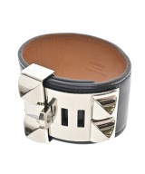 HERMES（エルメス）ブレスレット・バングル 黒 サイズ:- レディース/2200607861198