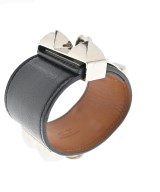 HERMES（エルメス）ブレスレット・バングル 黒 サイズ:- レディース/2200607861198