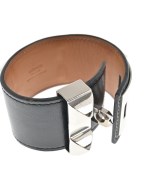 HERMES（エルメス）ブレスレット・バングル 黒 サイズ:- レディース/2200607861198