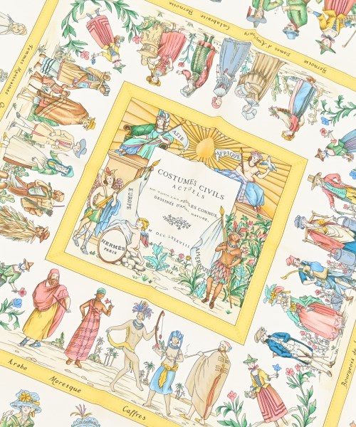 HERMES（エルメス）バンダナ・スカーフ その他（柄物・カラフル） サイズ:90 レディース/2200604393050