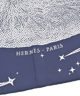 HERMES（エルメス）バンダナ・スカーフ 紺 サイズ:- レディース/2200607736038